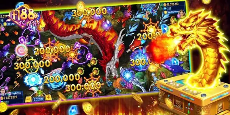 Game Bắn Cá Long Vương M88vin – Hòa mình đại dương 
